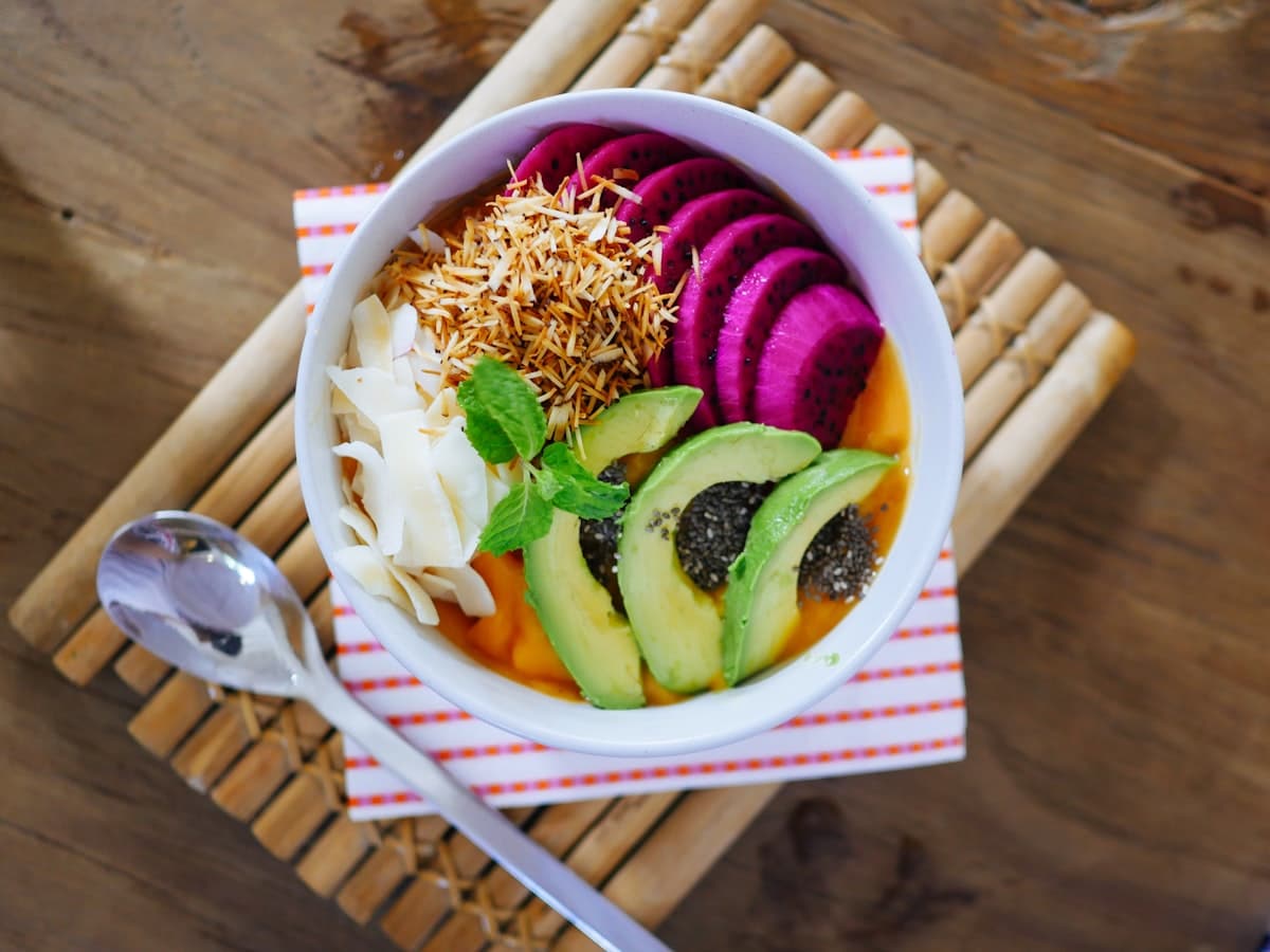 Smoothie bowl nutrition familiale alimentation santé